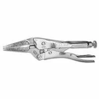 Irwin Vise-Grip 1402L3 Long Nose Locking Pliers, Jaw Opens to 2 1/4 in, 6 in Long (1 EA)