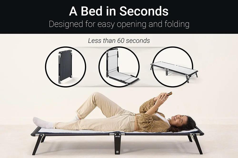 Jay-Be Lite Folding Bed with e-Fibre™ Insulator Pad