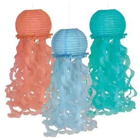 Jellyfish Lanterns - 89cm - Pack of 3