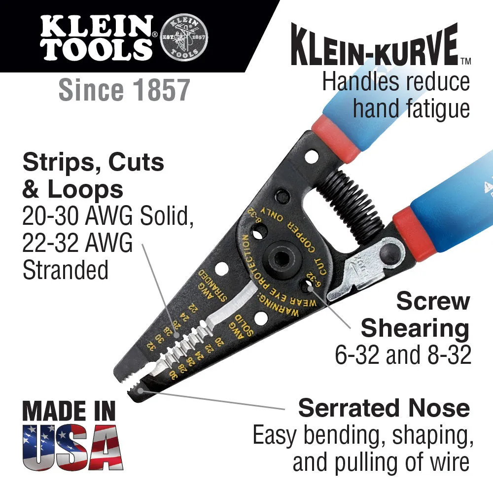 Klein 11057 Klein-Kurve Wire Stripper and Cutter