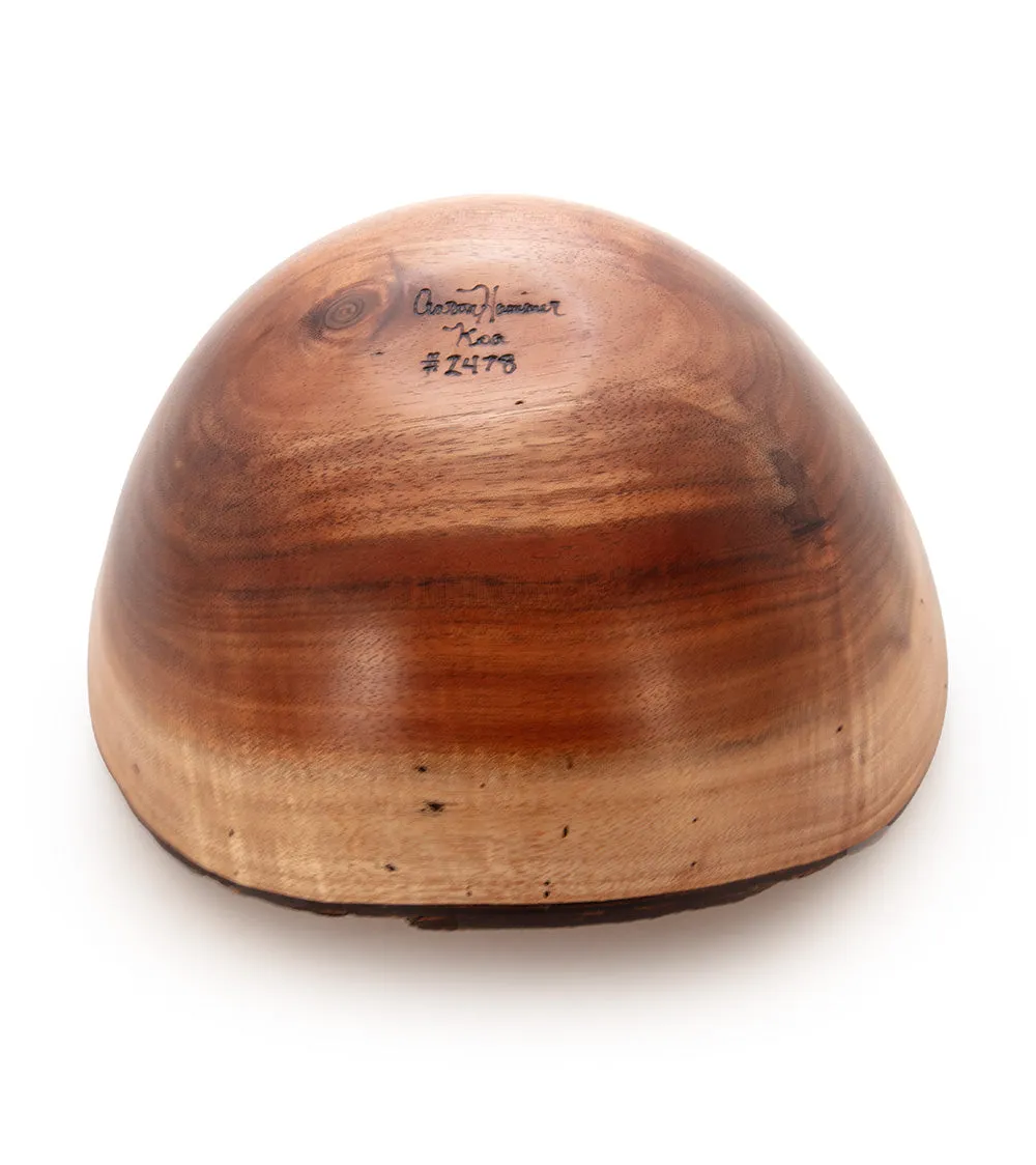 Koa Bowl #39561 by Aaron Hammer