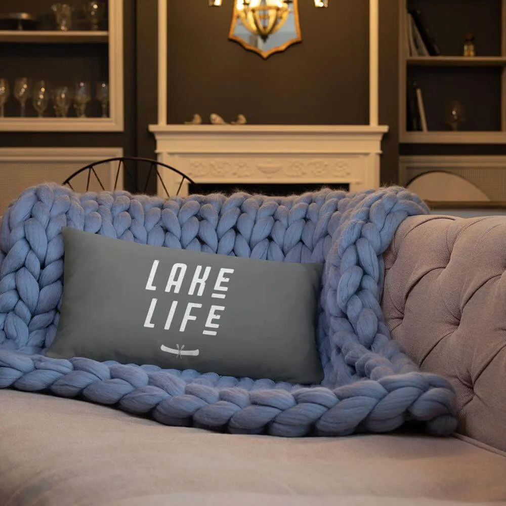 Lake Life in Minnesota | Up North MN Cabin Gifts Basic Pillow