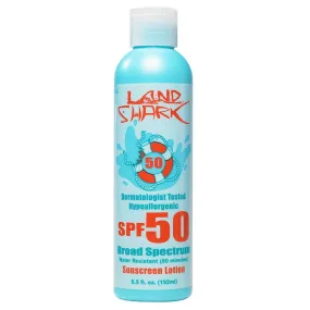 Land Shark Broad Spectrum SPF 50 Sunscreen Lotion