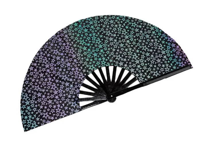 Large UV Reflective Hand Fan