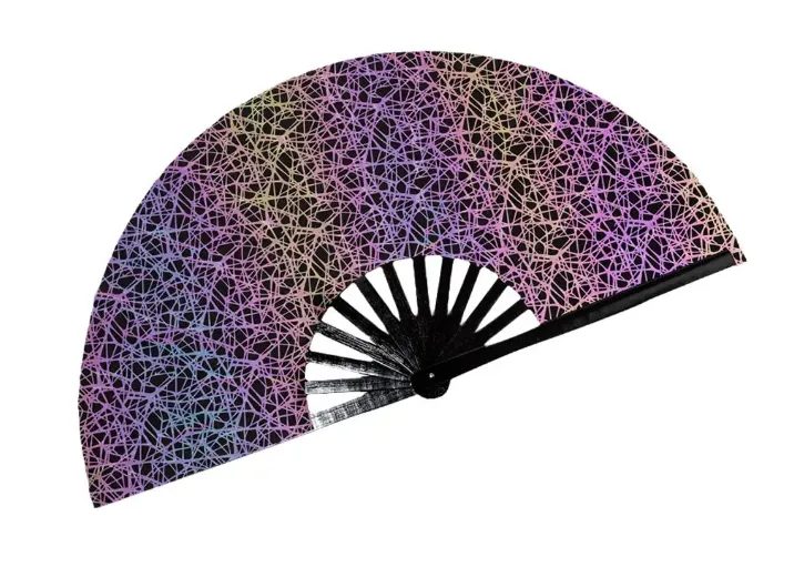 Large UV Reflective Hand Fan