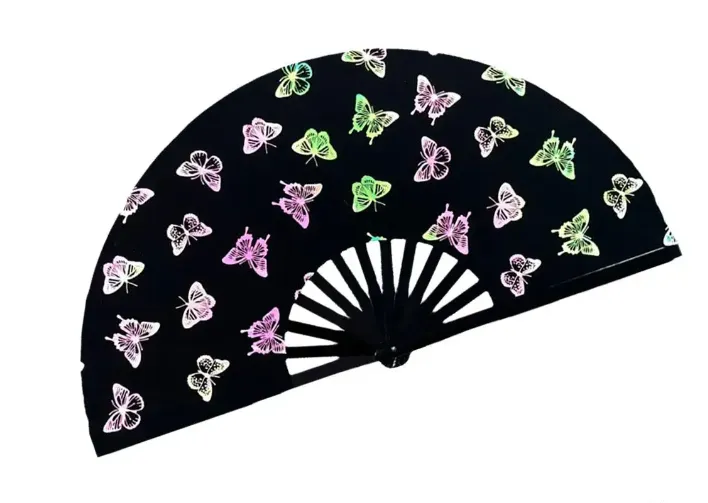 Large UV Reflective Hand Fan