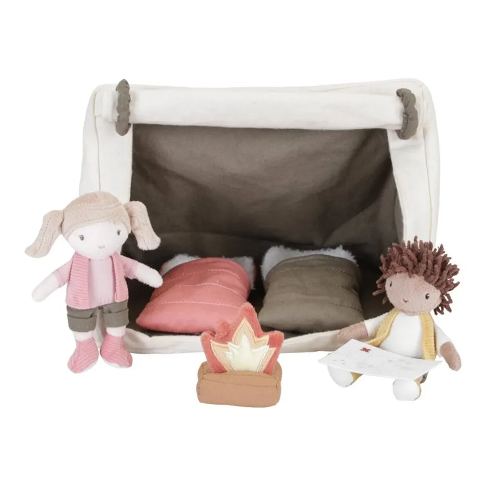 Little Dutch Jake and Anna doll camping playset