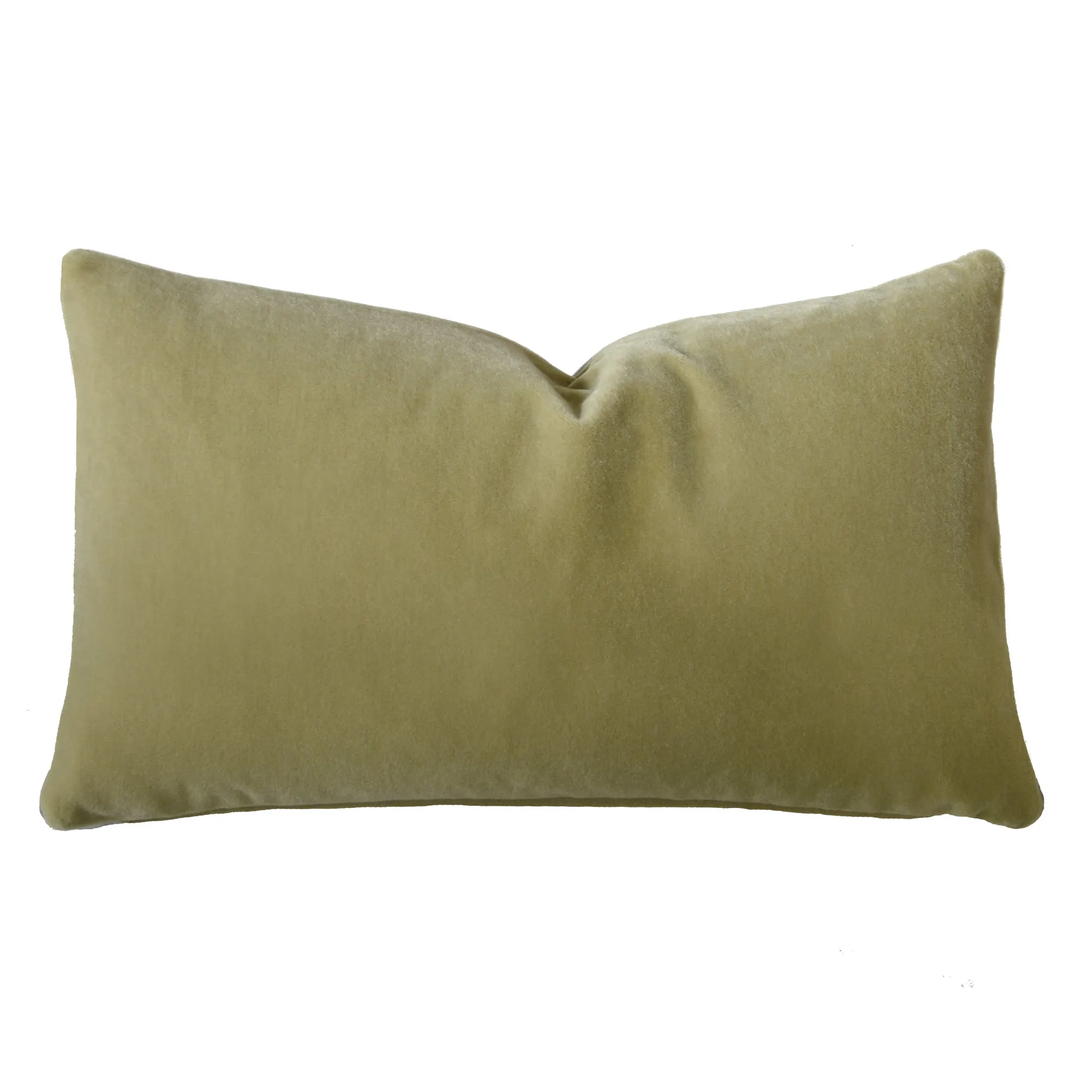 Luxury Mohair Decorative Pillow Cover in Royal Mushroom