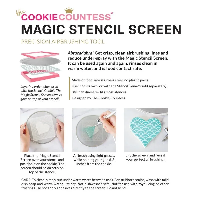 Magic Stencil Screen Scraper