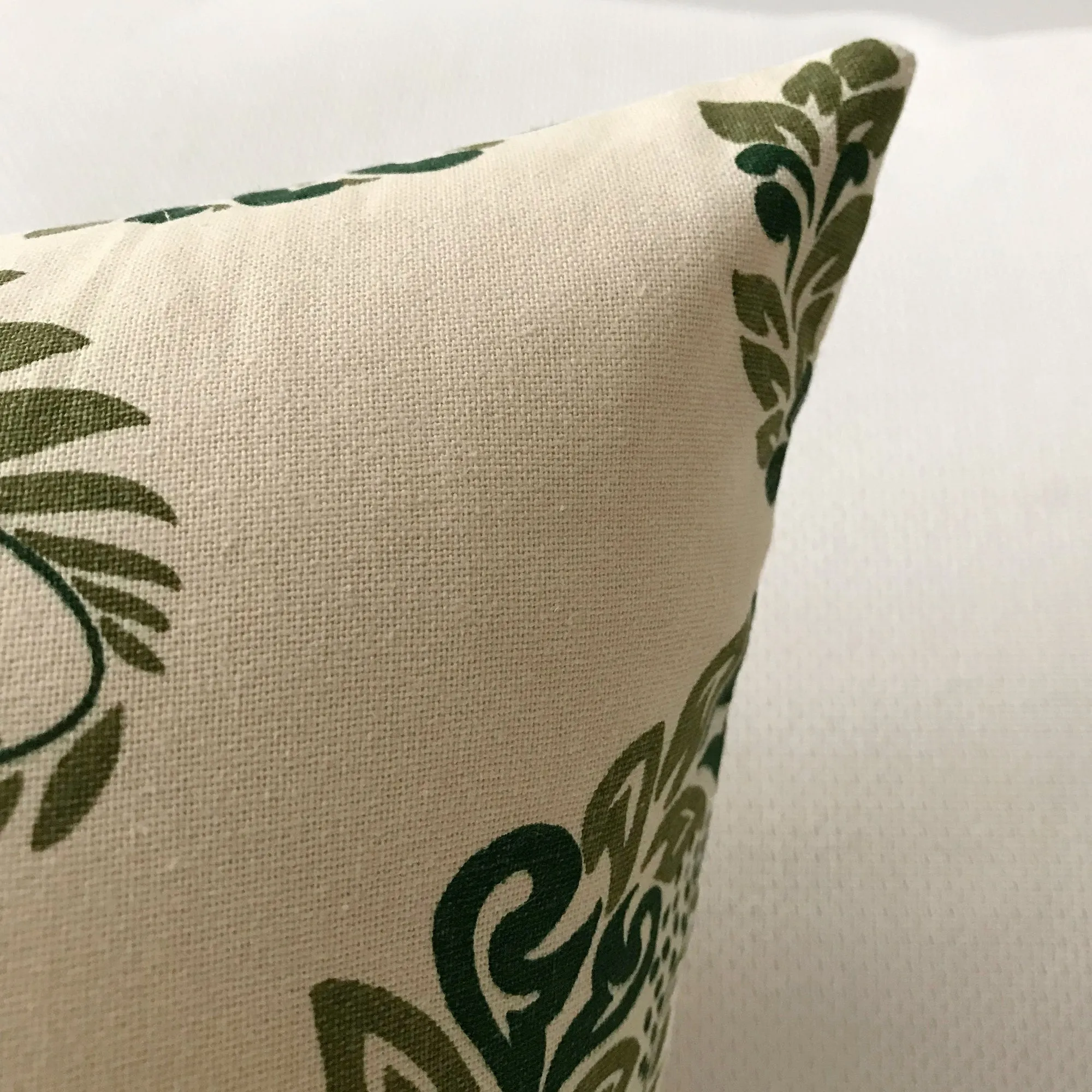 Malina Forest 100% Cotton Lumbar Pillow Cover 15x26