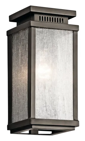 Manningham Outdoor Wall 1-Light in Olde Bronze