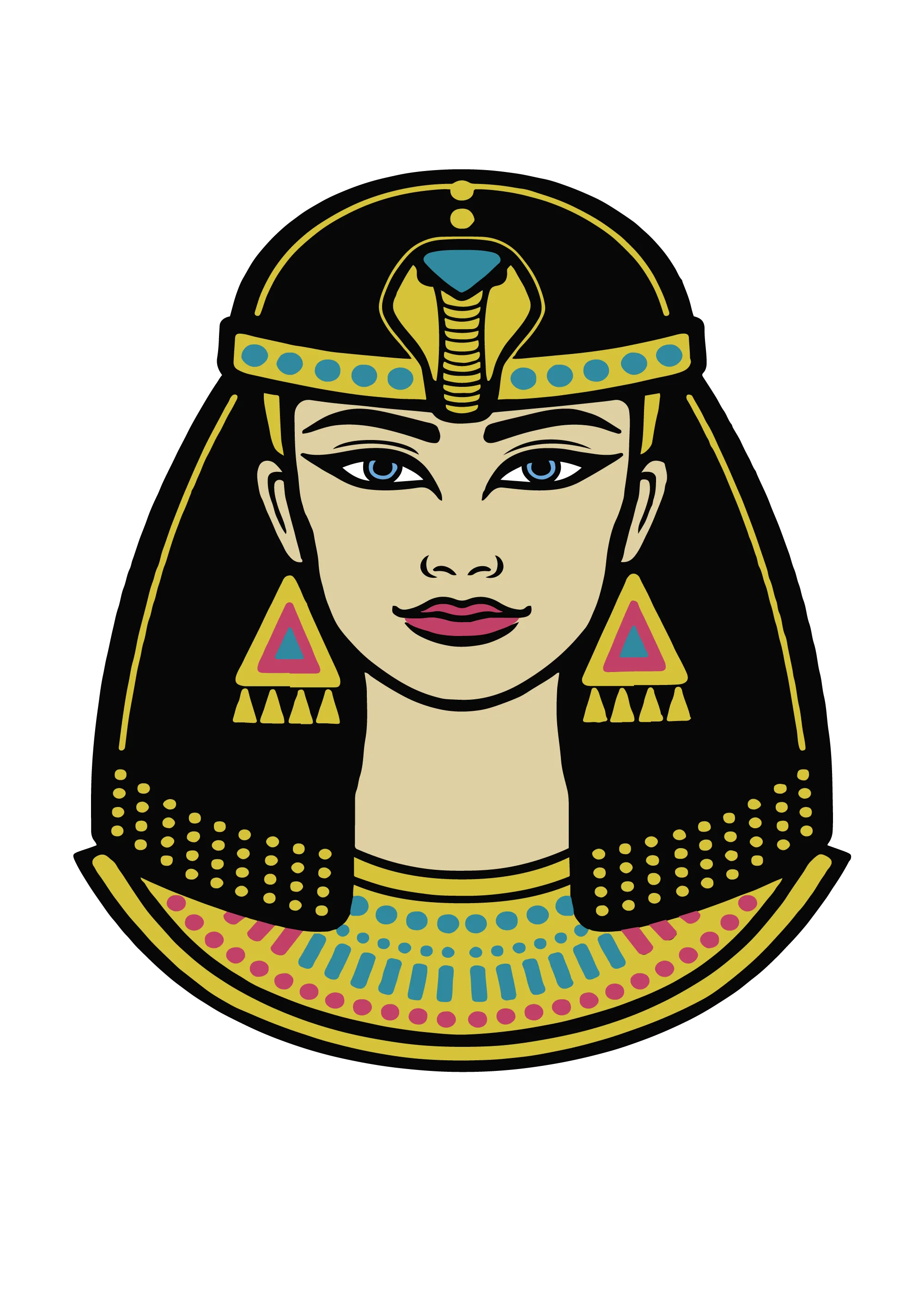 【MEMBER ONLY】HTVRONT Free SVG File for Download - Cleopatra