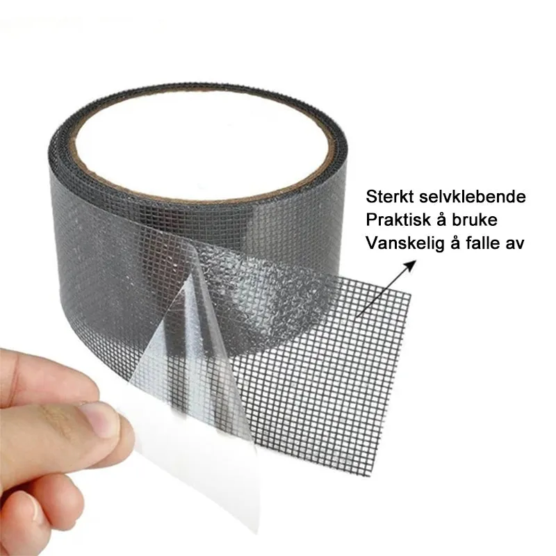 Mesh repair kit - easy repair of screens and chairs