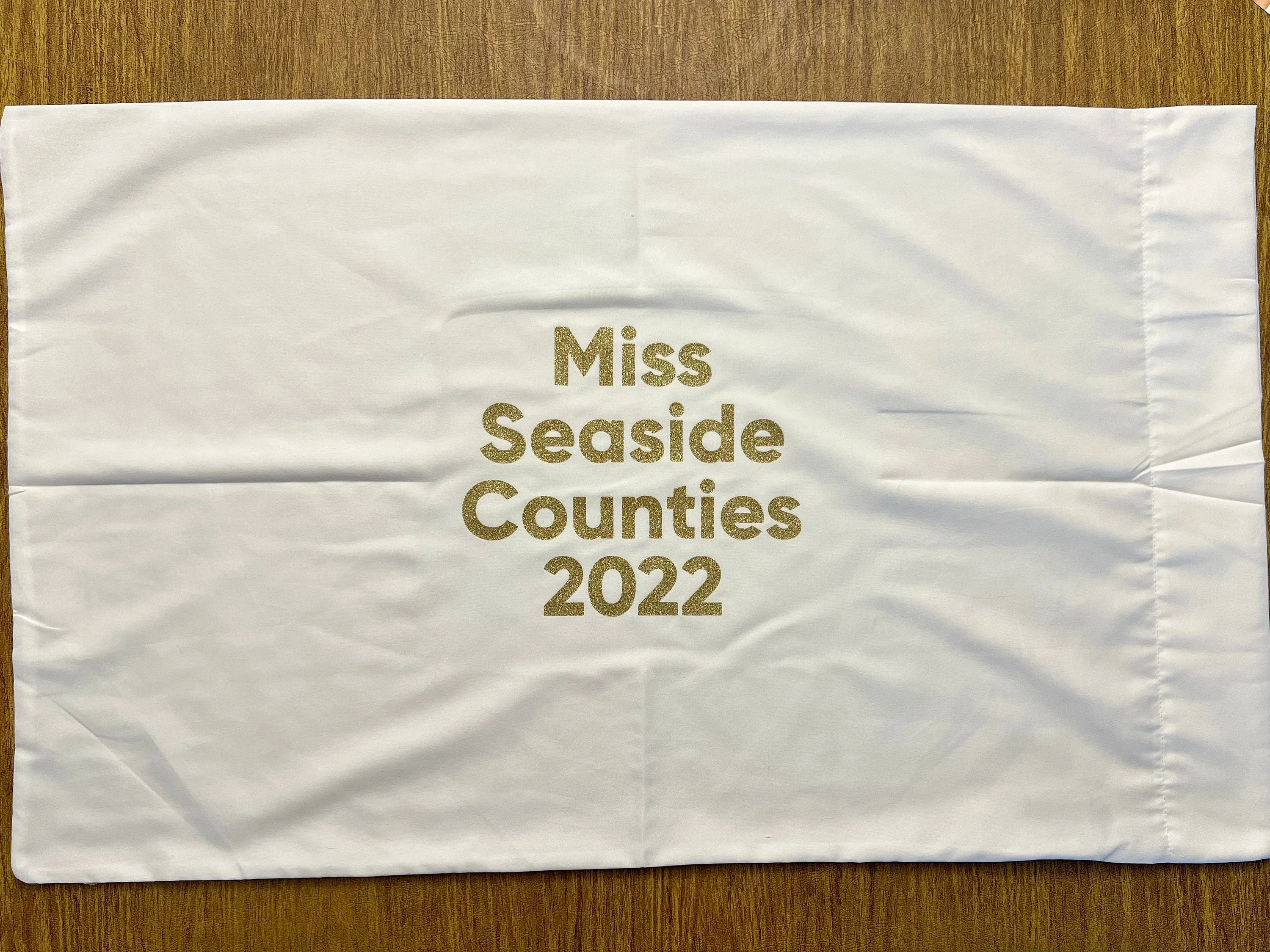 Miss America Title Pillowcase