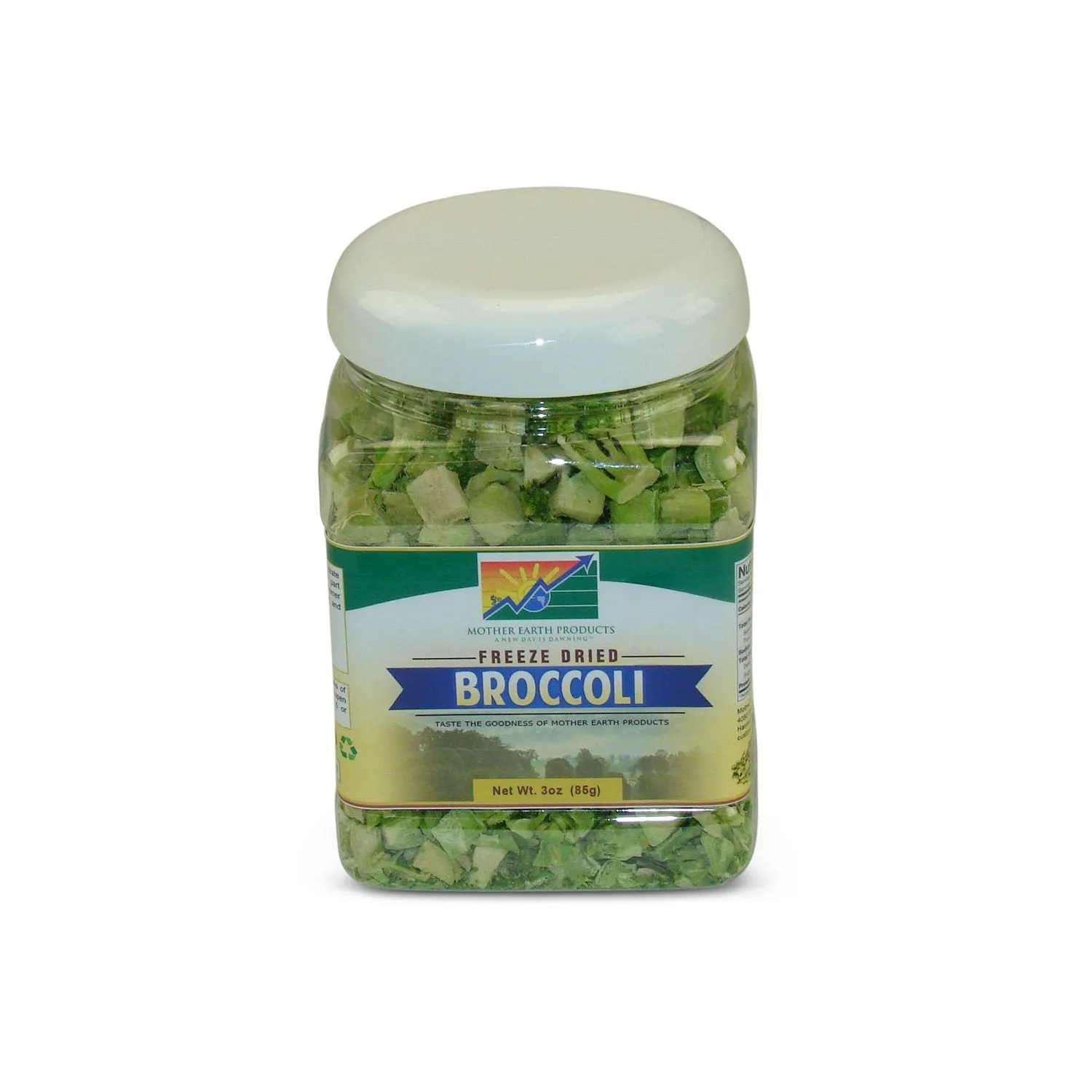 Mother Earth Products - Freeze-Dried Broccoli - Quart Jar