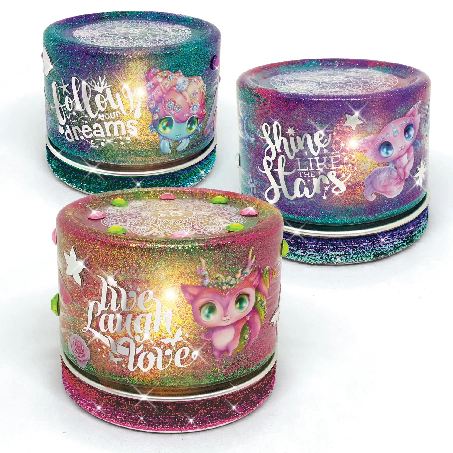 Nebulous Stars Night Light Jars