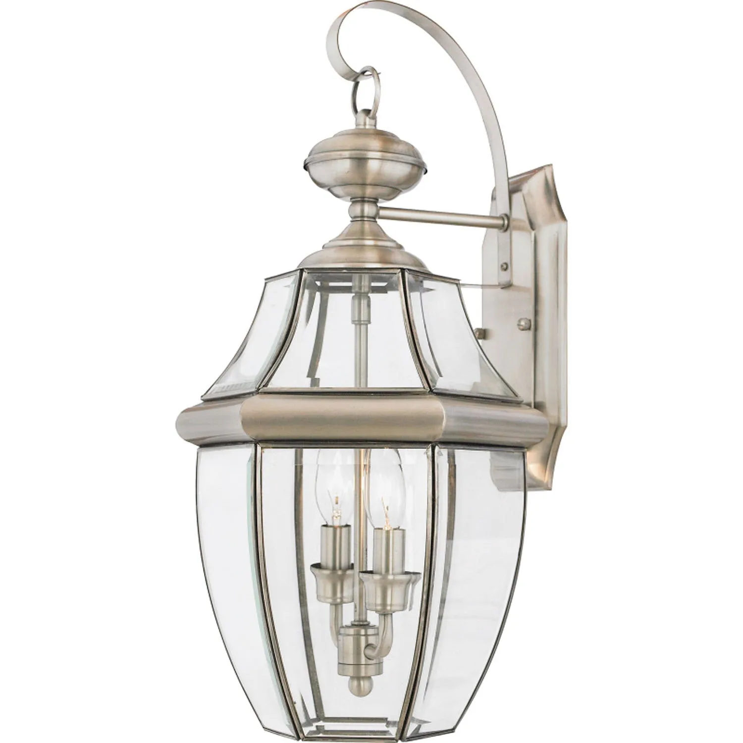 Newbury 2-Light Outdoor in Pewter