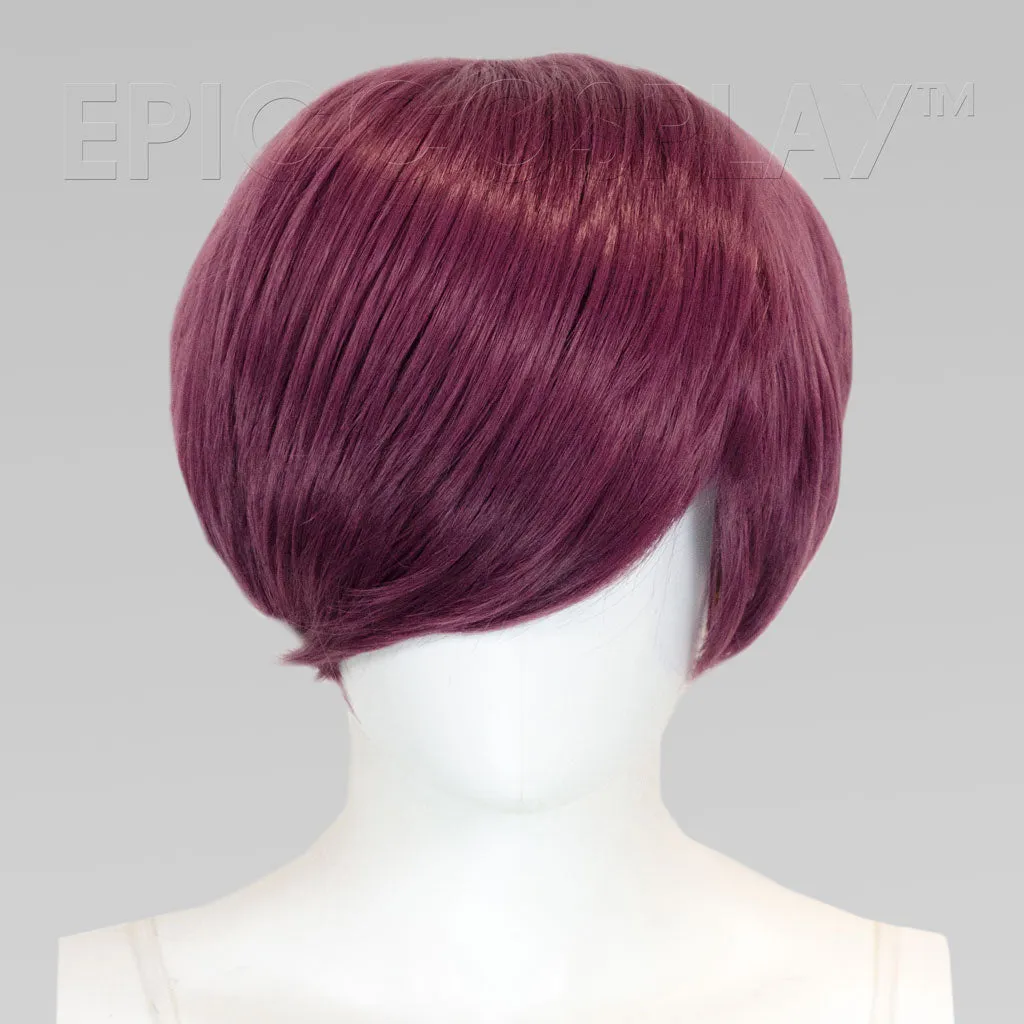 Nike - Dark Plum Purple (Light Brown Undercut) Wig