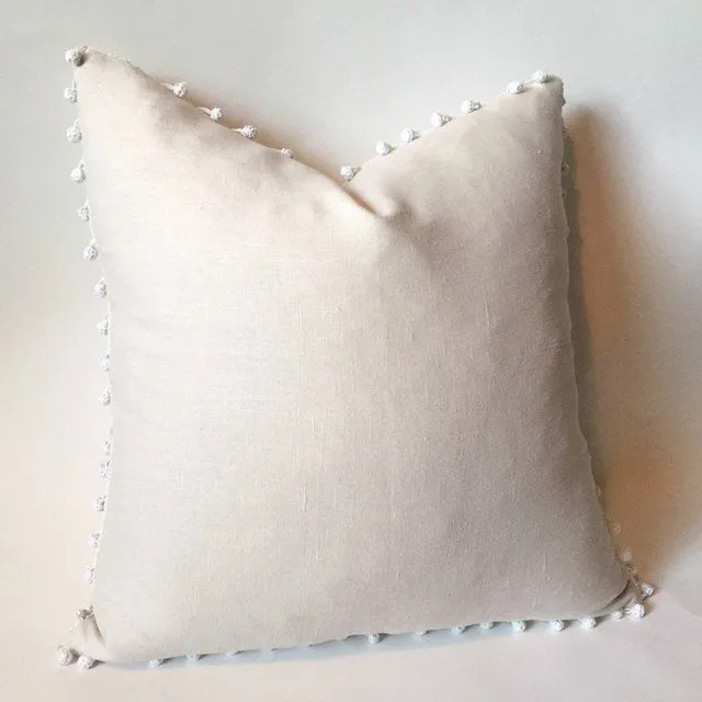 One Solid Navy Blue 100% Linen Decorative Zipper Pillow Cover / Dark Blue Linen Pillow 18x18 20x20 22x22 24x24 26x26 14x36 16x24