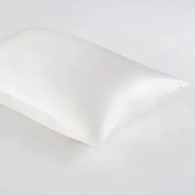 Open Box - Standard Mulberry 100% Silk Pillowcase White