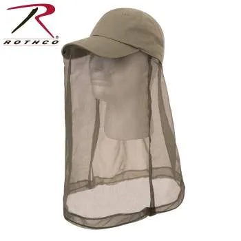 Operator Cap With Mosquito Net