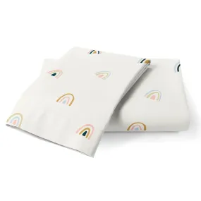 Organic Toddler Pillowcase - Rainbow