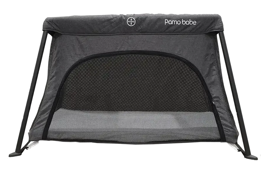 Pamo babe Lightweight Travel Playpen / Portacot - Grey