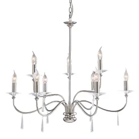 Park Place 9 Arm Chandelier - ID 8261