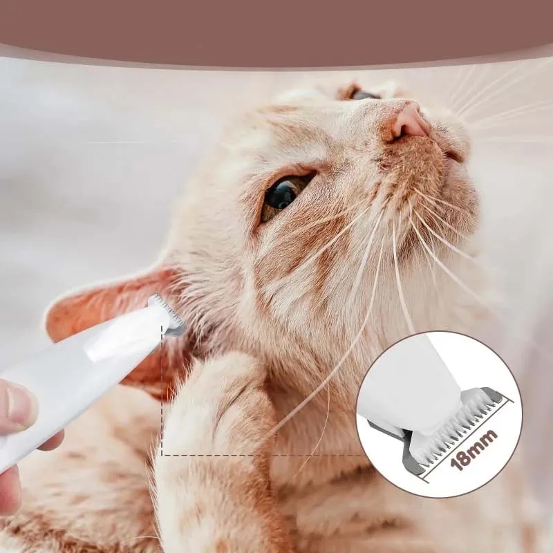 Pet Hair Trimmer With Led Light