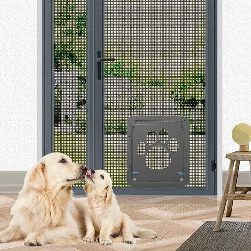 Pet Lockable Magnetic Screen Door