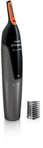 Philips Norelco Nose trimmer Series 3200, nose and eyebrows, 1 eyebrow comb, NT3345/49