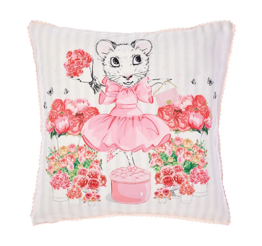 Portraits Of Claris European Pillowcase Pink