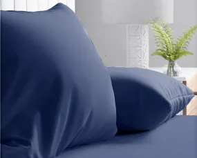 [Pre Sale] Whimsical & Wild Solid Navy - 100% Bamboo Bedding (EST SHIP LATE MARCH)