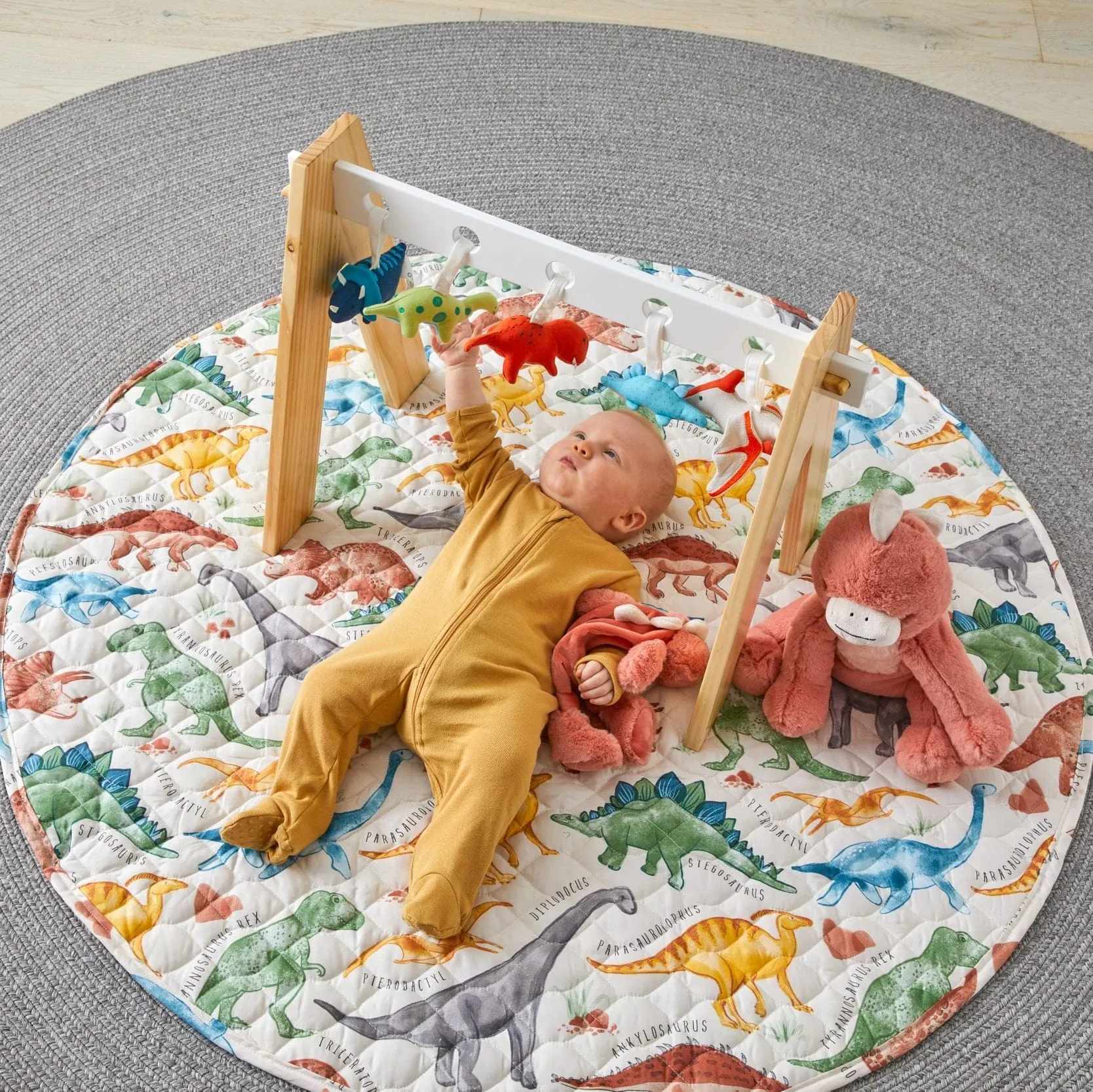 Prehistoric Quilt Cover Set by Jiggle & Giggle