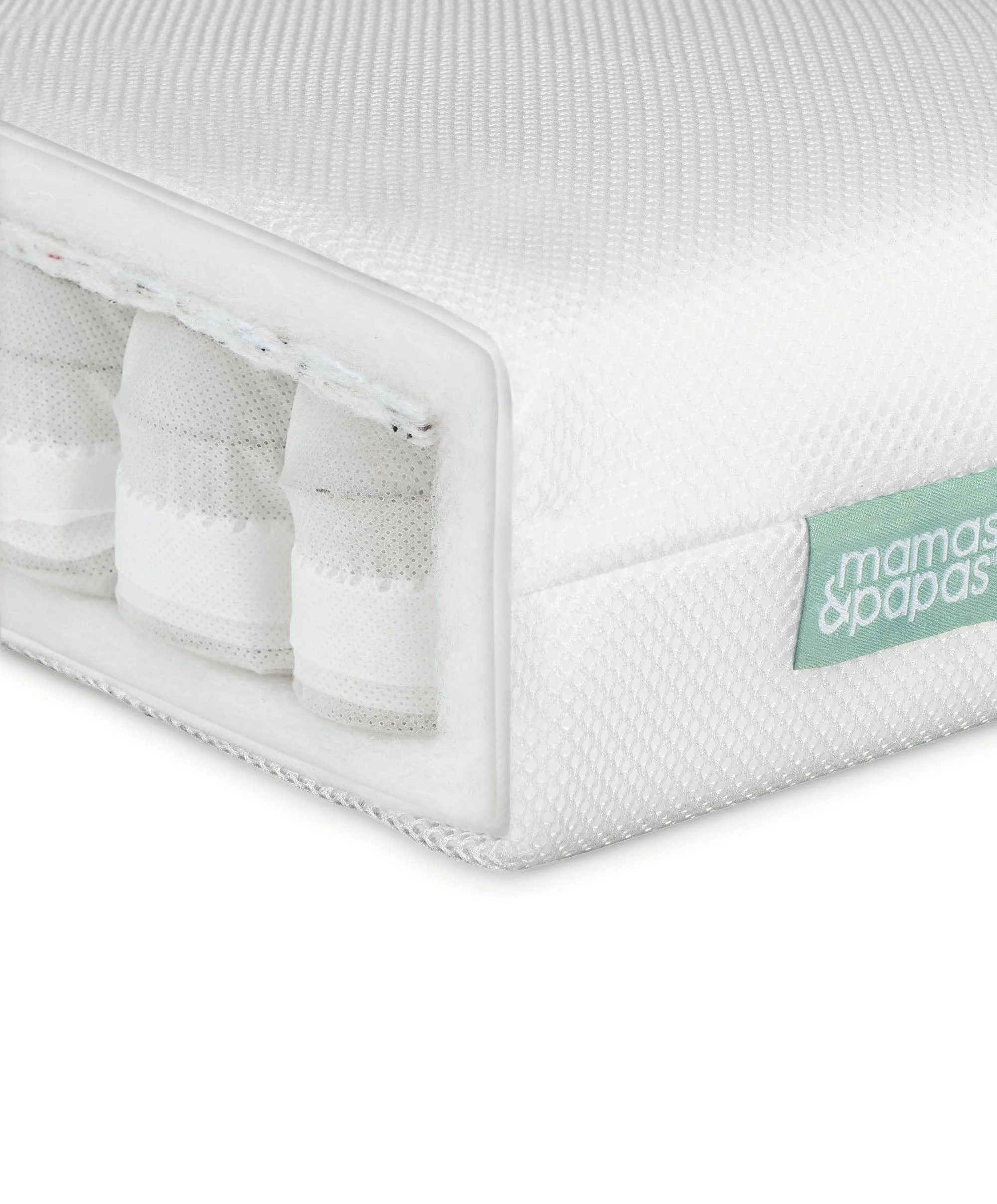 Premium Pocket Spring Cotbed Mattress and Fitted Sheets (Pack of 2) Bundle