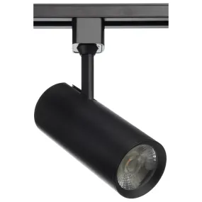 Pro LED Commercial Track Head 20W 1200 Lumens 3000K, Halo, 36°, Black