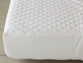 Quilted Organic Cotton Mattress Pad