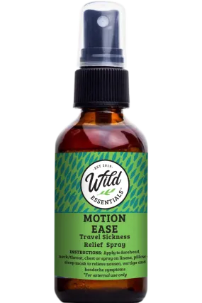 "Motion Ease" Travel Sickness / Vertigo Relief Spray - 2 oz./60ml