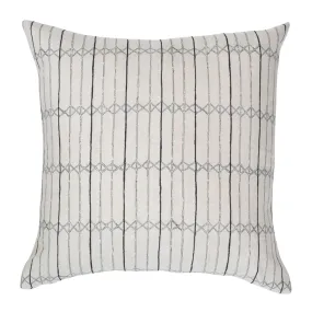 READY TO SHIP Designer Clay McLaurin Twine Pillow Cover in Indigo