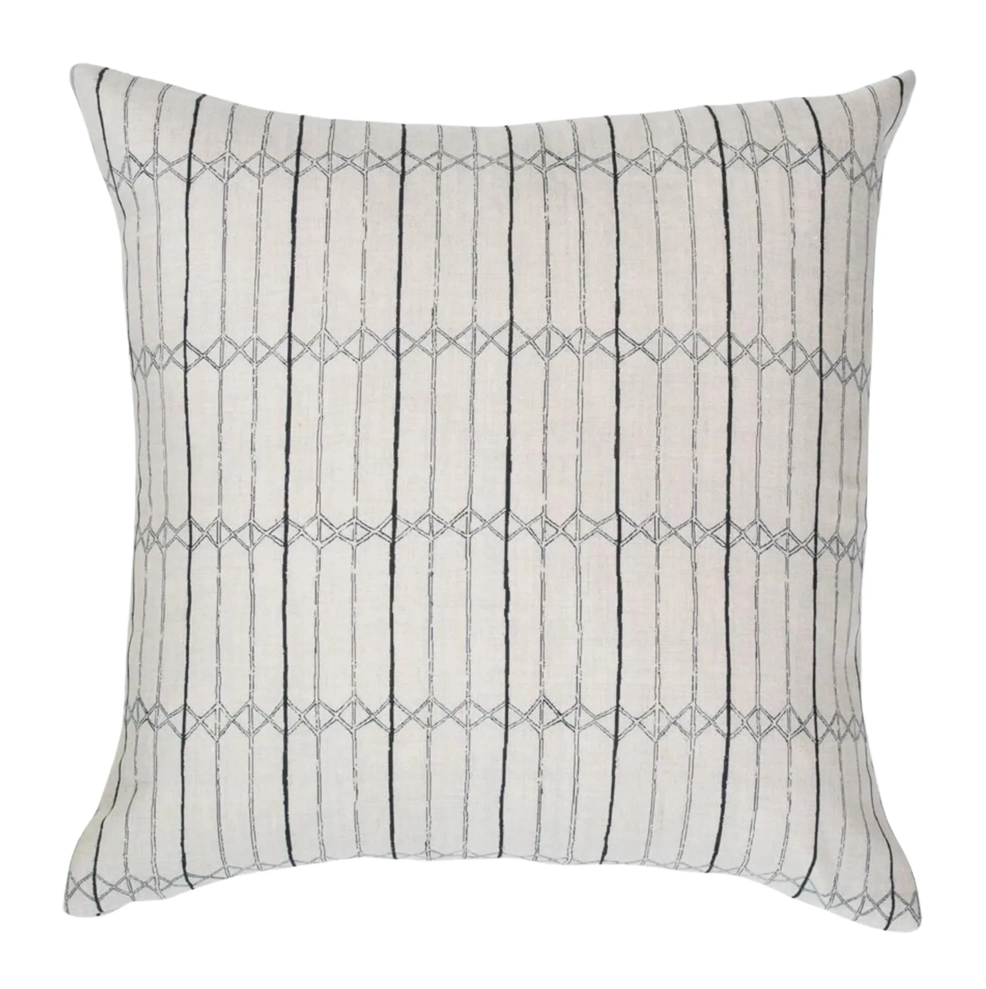 READY TO SHIP Designer Clay McLaurin Twine Pillow Cover in Indigo