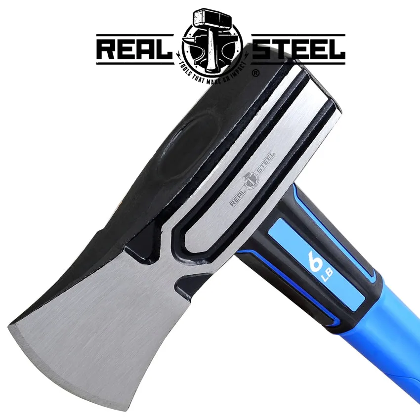 REAL STEEL AXE HAMMER HEAD GRAPH. HANDLE REAL STEEL RSH0534