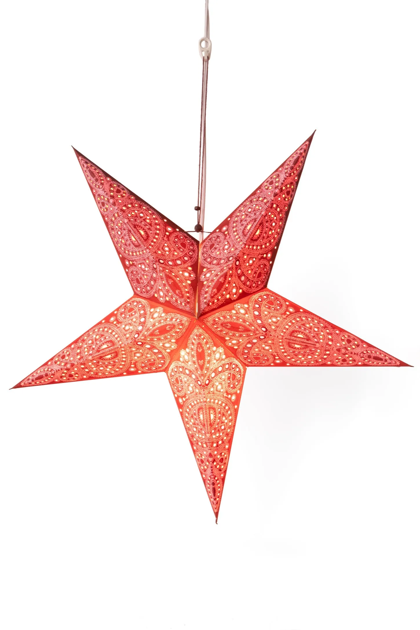 Red Star Paper Lanterns