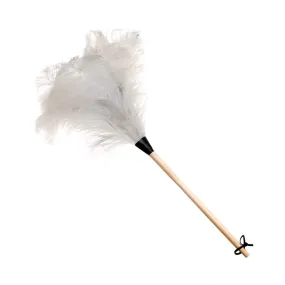 Redecker White Ostrich Feather Duster 70cm