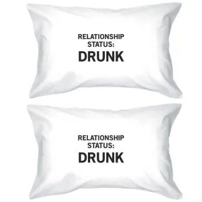 Relationship Status Humorous Graphic Pillow Case Funny Gift Ideas