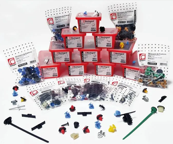 Restagraf Front Wing Fixings & Fasteners- Fitting Kit, Talisman (09.2015 → 04.2022) , Renault 600382149R , 60 03 821 49R