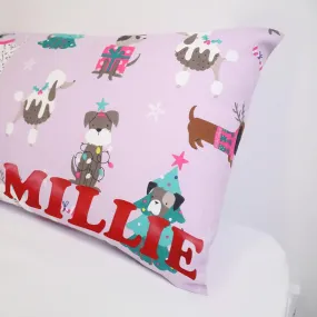 Santa Paws Personalised Pillowcase