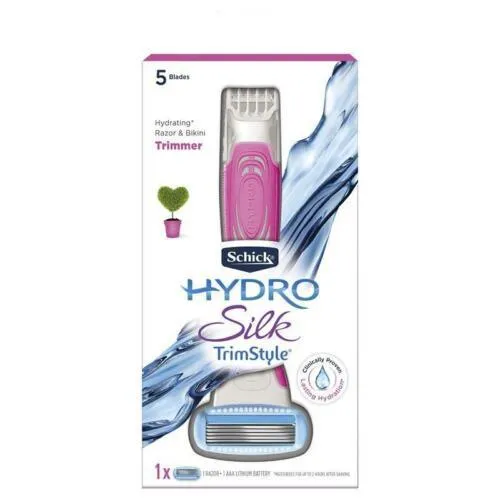 Schick Hydro Silk TrimStyle Razor   1 Blades