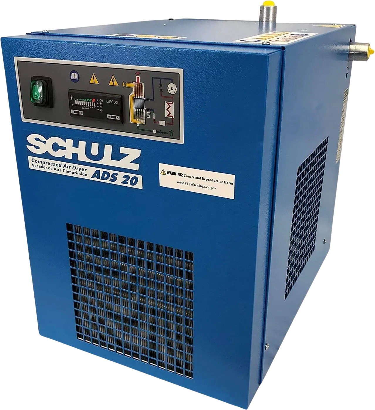 Schulz ADS-20 Air Dryer Non-Cycling Compressed 20 CFM 232 PSI 115V 1-Phase New