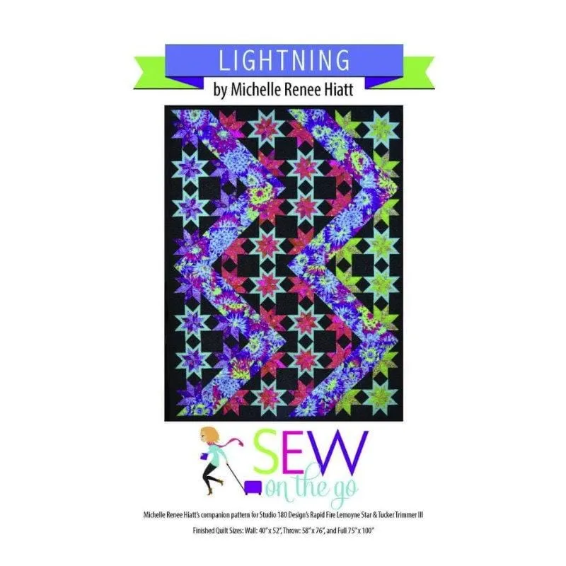 Sew On The Go - Lightning Quilt Pattern