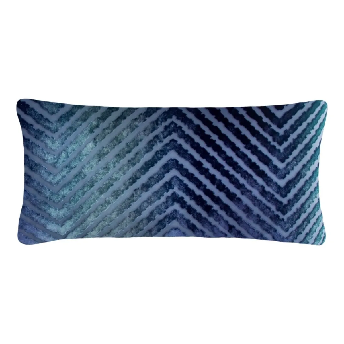 Shark Chevron Velvet Pillows by Kevin O'Brien Studio